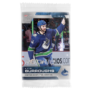 2021-22 TOPPS NOW  #105- Kyle Burroughs (1 of 187)