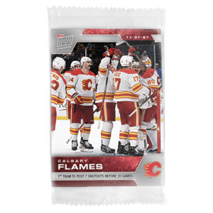 2021-22 TOPPS NOW  #112- Calgary Flames (1 of 102)