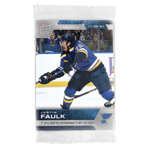 2021-22 TOPPS NOW  #113- Justin Faulk (1 of 107)