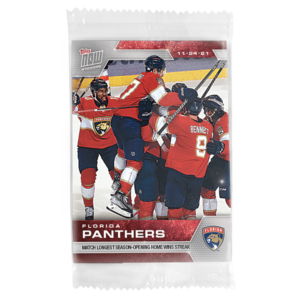 2021-22 TOPPS NOW  #121- Florida Panthers (1 of 137)