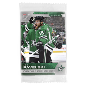 2021-22 TOPPS NOW  #123- Joe Pavelski 2 (1 of 140)