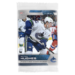 2021-22 TOPPS NOW  #129- Quinn Hughes (1 of 135)