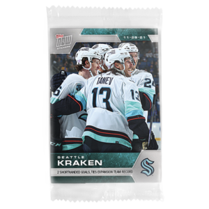 2021-22 TOPPS NOW  #131- Seattle Kraken 5 (1 of 485)