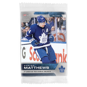2021-22 TOPPS NOW  #138- Auston Matthews 4 (1 of 185)