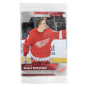 2021-22 TOPPS NOW  #139- Lucas Raymond 5 (1 of 815)