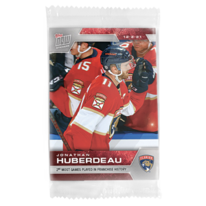 2021-22 TOPPS NOW  #141- Jonathan Huberdeau (1 of 110)