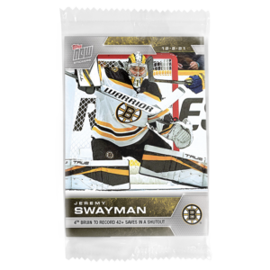 2021-22 TOPPS NOW  #144- Jeremy Swayman (1 of 225)