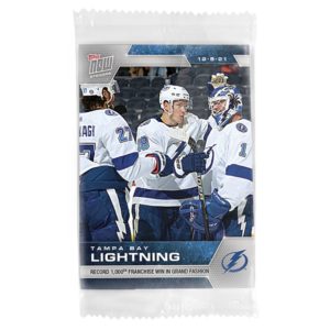 2021-22 TOPPS NOW  #147- Tampa Bay Lightning (1 of 105)