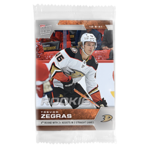 2021-22 TOPPS NOW  #149- Trevor Zegras (1 of 605)