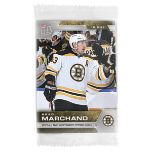 2021-22 TOPPS NOW  #155- Brad Marchand 3 (1 of 100)