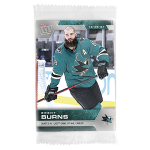 2021-22 TOPPS NOW  #173- Brent Burns 2 (1 of 151)