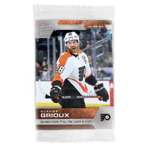 2021-22 TOPPS NOW  #175- Claude Giroux 2 (1 of 161)