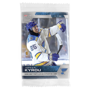 2021-22 TOPPS NOW  #179- Jordan Kyrou (1 of 204)
