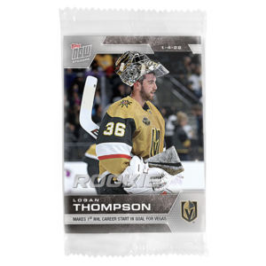 2021-22 TOPPS NOW  #189- Logan Thompson (1 of 344)