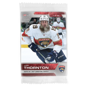 2021-22 TOPPS NOW  #194- Joe Thornton 3 (1 of 119)
