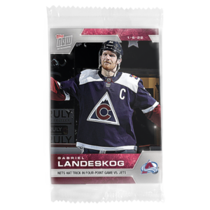 2021-22 TOPPS NOW  #195- Gabriel Landeskog (1 of 109)