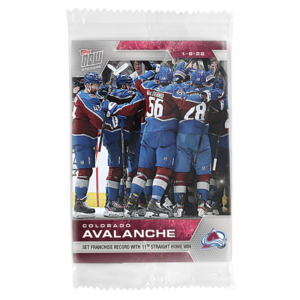 2021-22 Topps NOW  #196- Colorado Avalanche (1 of 95)