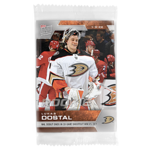 2021-22 Topps NOW #200- Lukas Dostal (1 of 280)