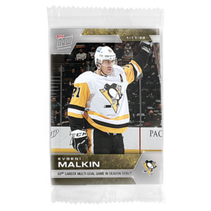 2021-22 Topps NOW  #205- Evgeni Malkin (1 of 165)