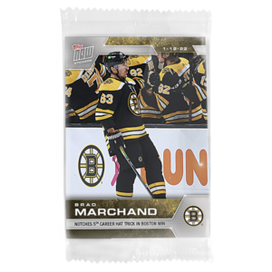 2021-22 Topps NOW  #207- Brad Marchand 4 (1 of 165)