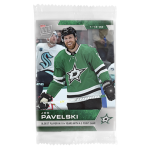 2021-22 Topps NOW  #208- Joe Pavelski 3 (1 of 110)