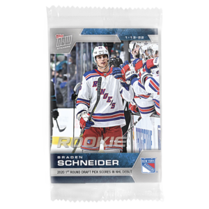 2021-22 Topps NOW  #213- Braden Schneider (1 of 570)