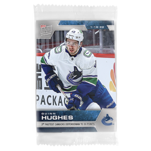 2021-22 Topps NOW  #217- Quinn Hughes 2 (1 of 127)