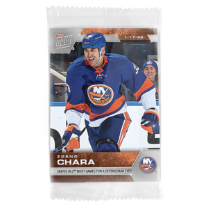2021-22 Topps NOW  #219- Zdeno Chara 2 (1 of 147)