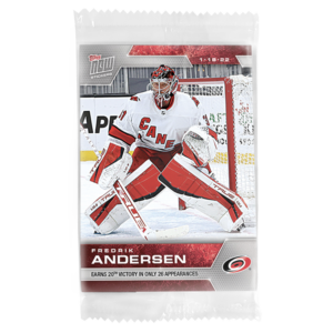 2021-22 Topps NOW  #224- Frederik Andersen 3 (1 of 122)