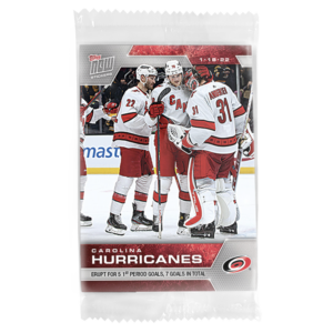 2021-22 Topps NOW  #225- Carolina Hurricanes 2 (1 of 117)