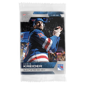2021-22 Topps NOW  #234- Chris Kreider 2 (1 of 131)