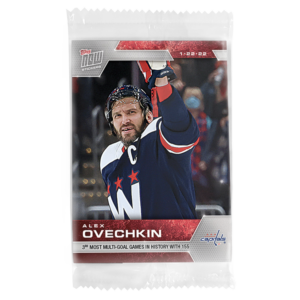 2021-22 Topps NOW  #236- Alexander Ovechkin 12 (1 of 376)