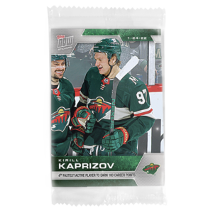 2021-22 Topps NOW  #242- Kirill Kaprizov 4 (1 of 331)