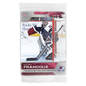 2021-22 Topps NOW  #243- Pavel Francouz (1 of 91)