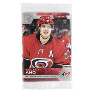 2021-22 Topps NOW  #247- Sebastian Aho 2 (1 of 116)