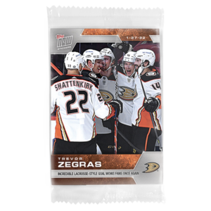 2021-22 Topps NOW  #259- Trevor Zegras 3 (1 of 366)