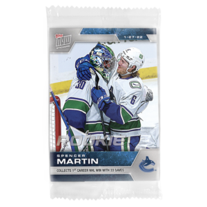 2021-22 Topps NOW  #261- Spencer Martin (1 of 361)