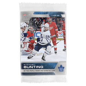 2021-22 Topps NOW  #267- Michael Bunting (1 of 139)