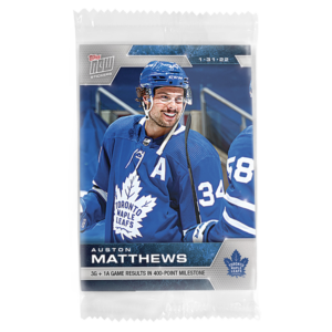 2021-22 Topps NOW  #272- Auston Matthews 9 (1 of 294)