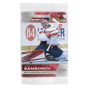 2021-22 Topps NOW  #274- Ilya Samsonov (1 of 124)