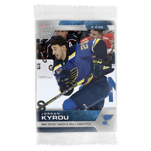 2021-22 Topps NOW  #278- Jordan Kyrou 3 (1 of 146)