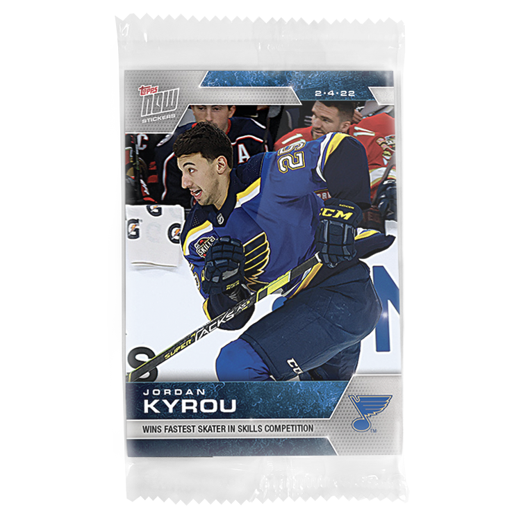 2021-22 Topps NOW #278- Jordan Kyrou 3 (1 of 146)