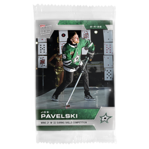 2021-22 Topps NOW  #283- Joe Pavelski 6 (1 of 161)