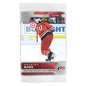 2021-22 Topps NOW  #284- Sebastian Aho 3 (1 of 126)