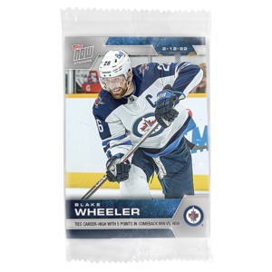 2021-22 Topps NOW  #290- Blake Wheeler 3 (1 of 109)