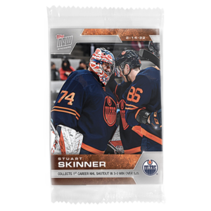 2021-22 Topps NOW  #292- Stuart Skinner 2 (1 of 154)