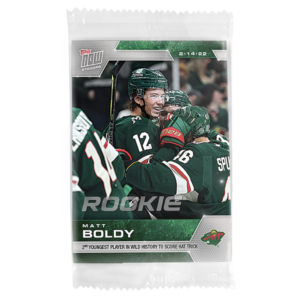 2021-22 Topps NOW  #293- Matt Boldy 2 (1 of 924)