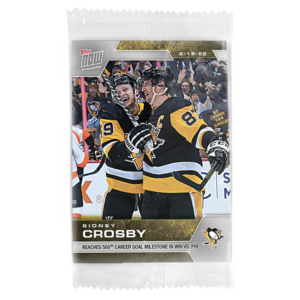 2021-22 Topps NOW  #294- Sidney Crosby 6 (1 of 729)