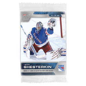 2021-22 Topps NOW  #296- Igor Shesterkin 4 (1 of 179)