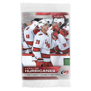 2021-22 Topps NOW  #302- Carolina Hurricanes 3 (1 of 117)